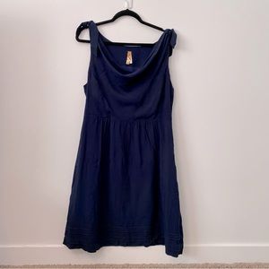 Maeve cowl neck fully lined dress with pockets!